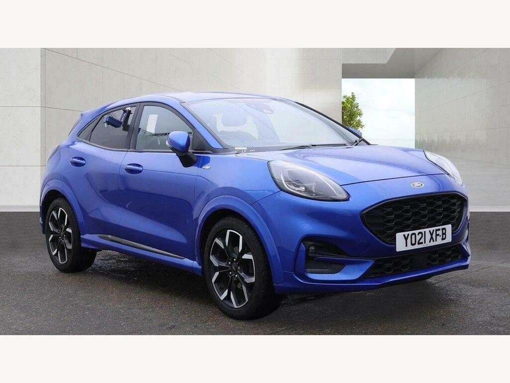 Ford Puma Ecoboost Mhev St-line X Euro 6 Ss Blue #3