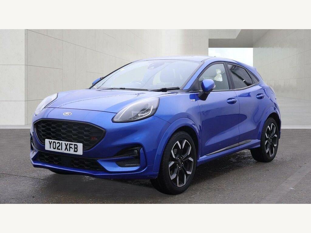 Ford Puma Ecoboost Mhev St-line X Euro 6 Ss Blue