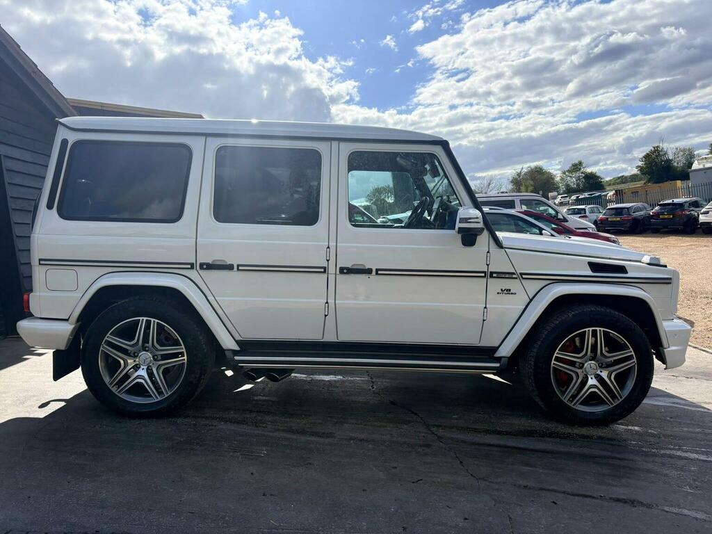Mercedes-Benz G Class G63 V8 Biturbo Amg G-tronic 4Wd Euro 5 Ss White #5