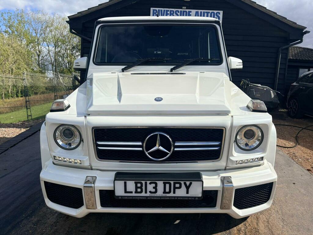 Mercedes-Benz G Class G63 V8 Biturbo Amg G-tronic 4Wd Euro 5 Ss White #2