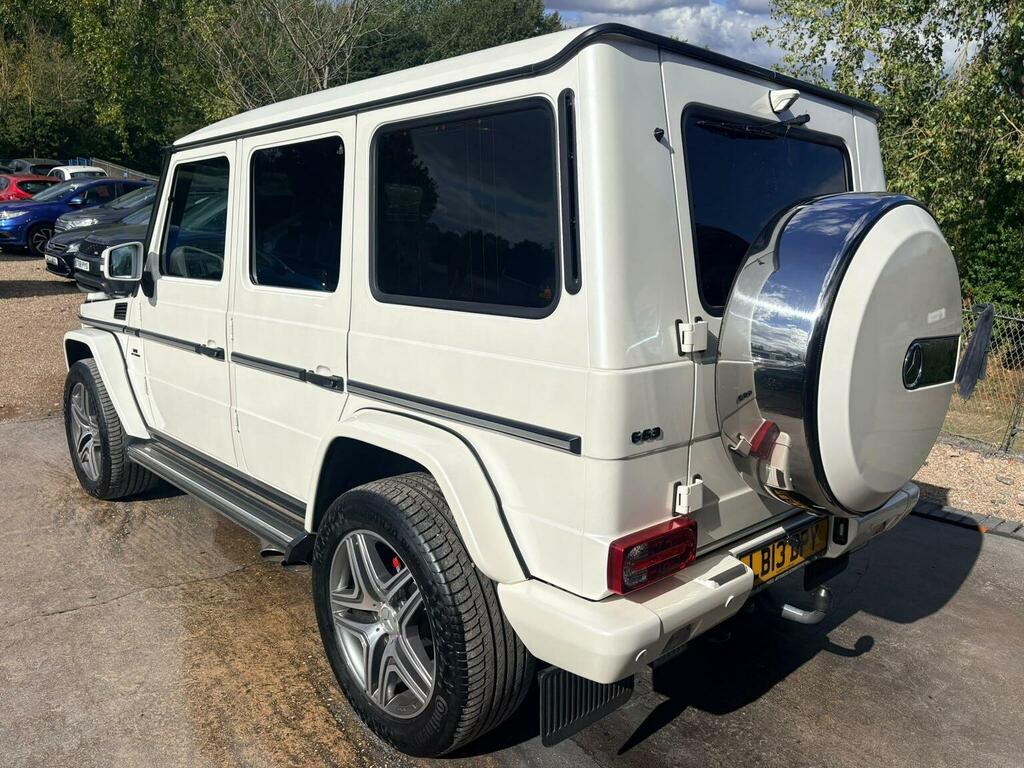 Mercedes-Benz G Class G63 V8 Biturbo Amg G-tronic 4Wd Euro 5 Ss White #6