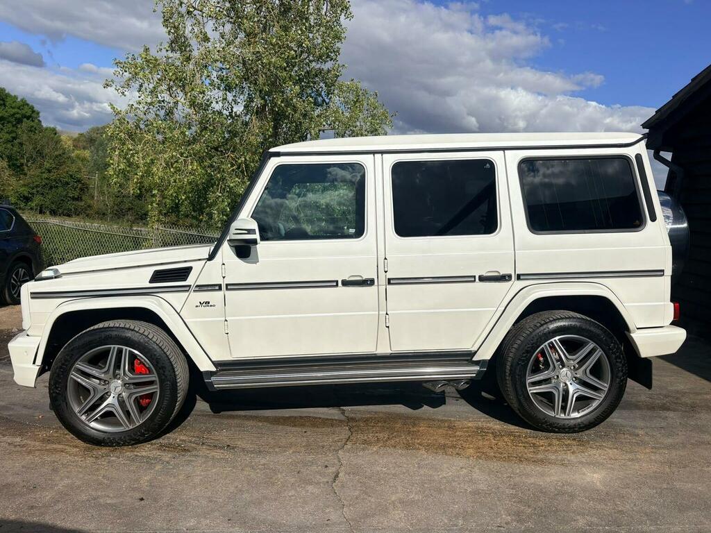 Mercedes-Benz G Class G63 V8 Biturbo Amg G-tronic 4Wd Euro 5 Ss White #4