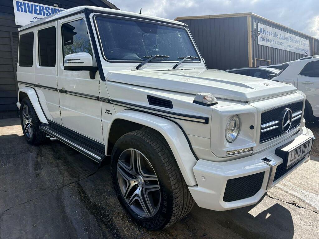 Mercedes-Benz G Class G63 V8 Biturbo Amg G-tronic 4Wd Euro 5 Ss White #3