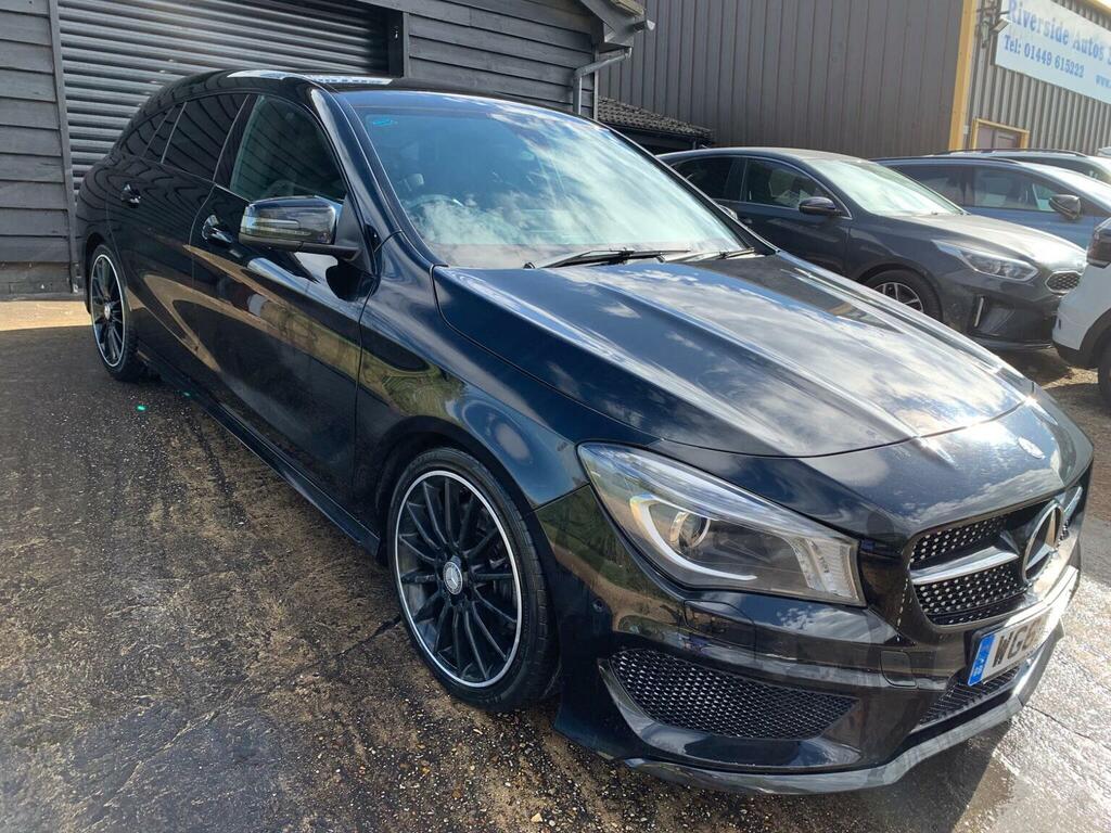Mercedes-Benz CLA Class Cla220d Amg Sport Shooting Brake 7G-dct Euro 6 S Black #3