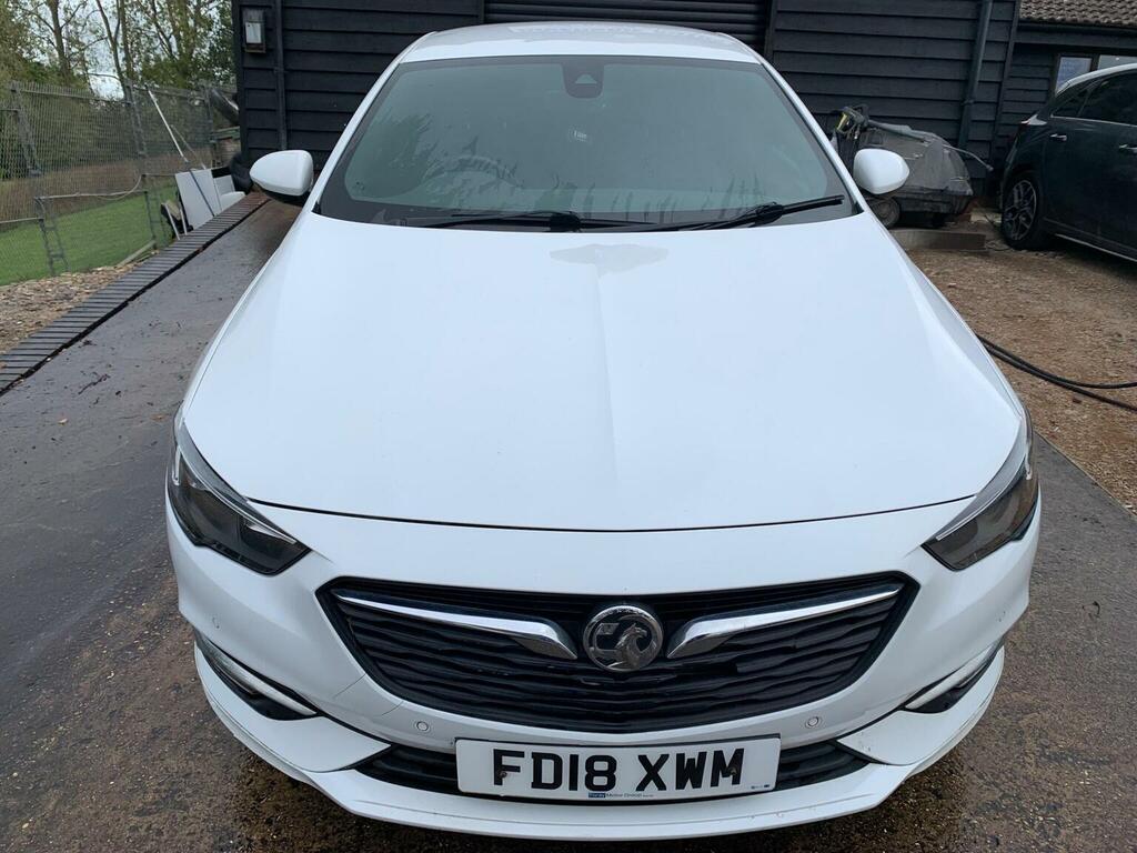 Vauxhall Insignia Turbo Sri VX Line Nav Grand Sport Euro 6 Ss White #2