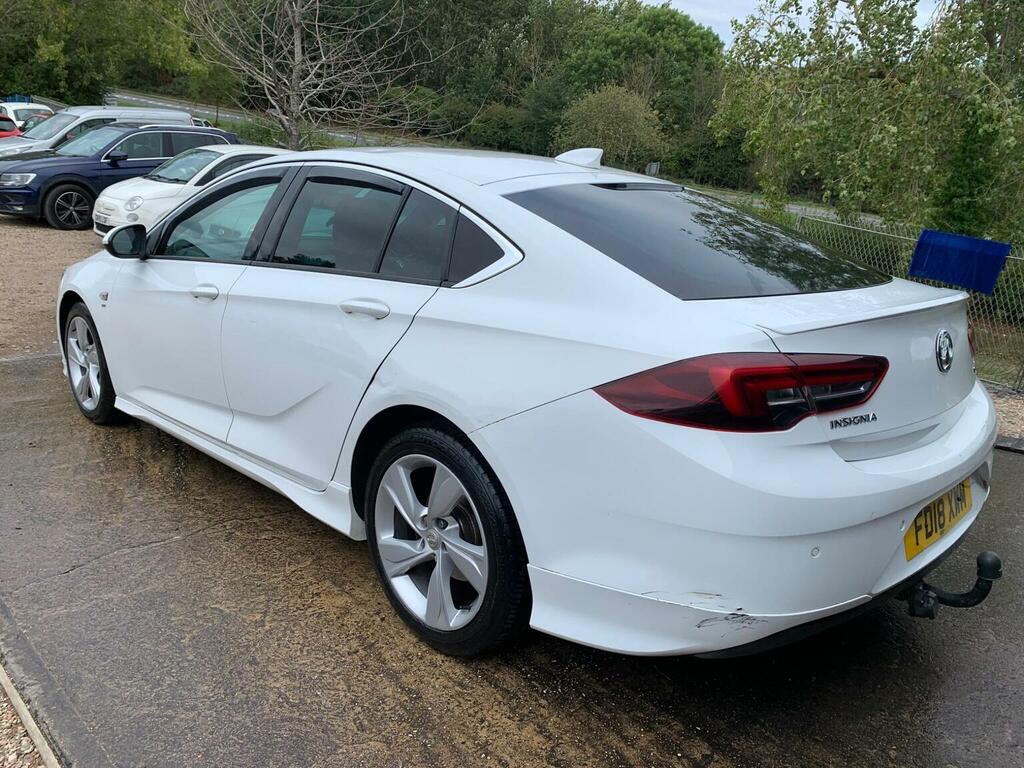 Vauxhall Insignia Turbo Sri VX Line Nav Grand Sport Euro 6 Ss White #4