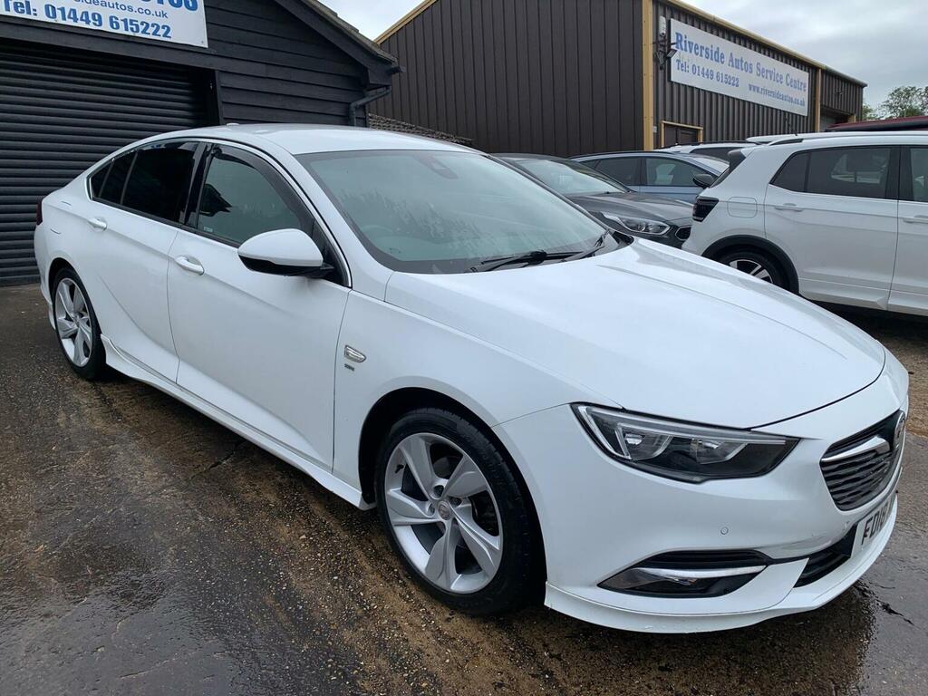 Vauxhall Insignia Turbo Sri VX Line Nav Grand Sport Euro 6 Ss White #3