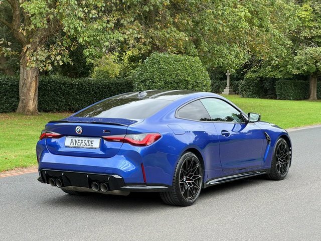 BMW M4 2022 3.0 Biturbo Competition Coupe Step Blue #3