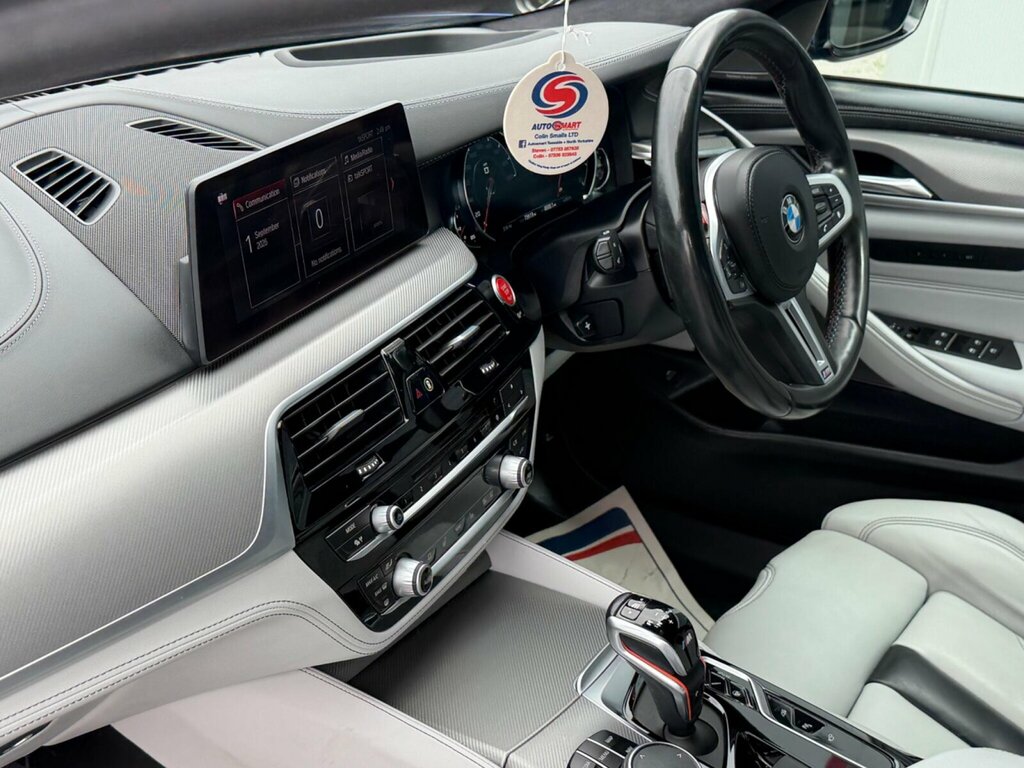 BMW M5 M5 Competition White #8