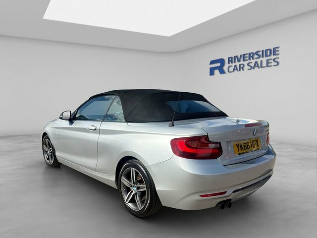 BMW 2 Series 2016 2.0 220D Sport Convertible Eu Silver #6