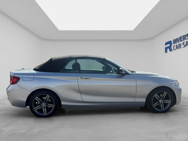 BMW 2 Series 2016 2.0 220D Sport Convertible Eu Silver #3