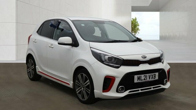 Kia Picanto 2021 1.0 T-gdi Gt-line Hatchback White