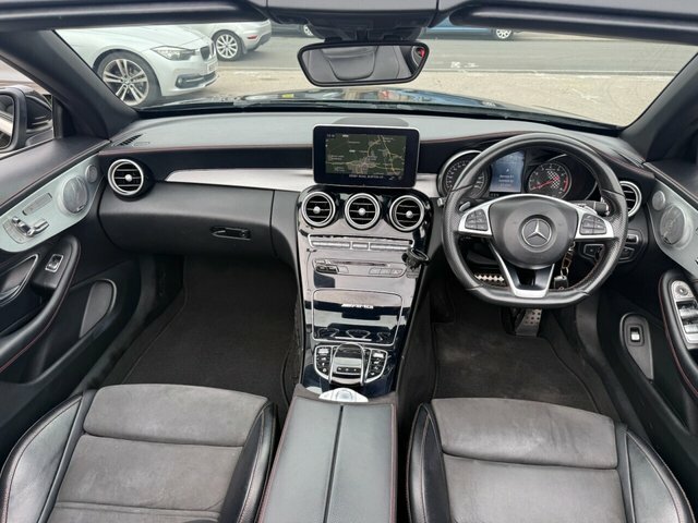 Mercedes-Benz C Class 2016 3.0 C43 V6 Amg Premium Plus Cabriolet P Black #2