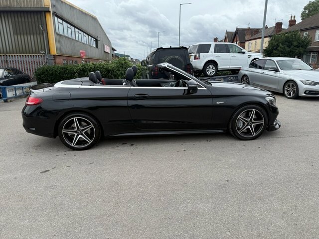 Mercedes-Benz C Class 2016 3.0 C43 V6 Amg Premium Plus Cabriolet P Black #3