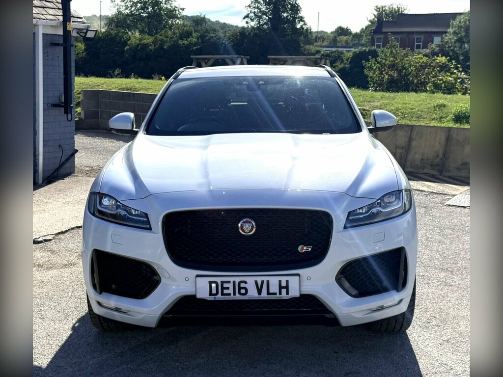 Jaguar F-Pace 3.0 D300 V6 S Awd Euro 6 Ss White #2