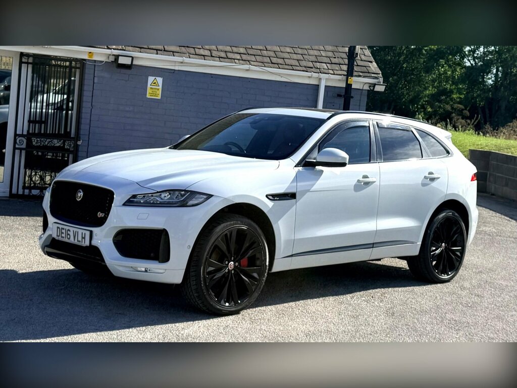 Jaguar F-Pace 3.0 D300 V6 S Awd Euro 6 Ss White #3