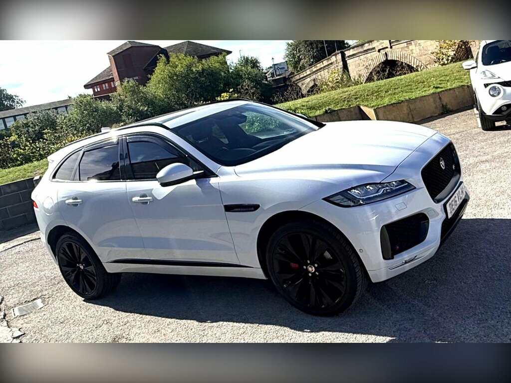 Jaguar F-Pace 3.0 D300 V6 S Awd Euro 6 Ss White
