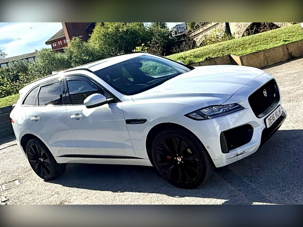 Jaguar F-Pace 3.0 D300 V6 S Awd Euro 6 Ss White #6