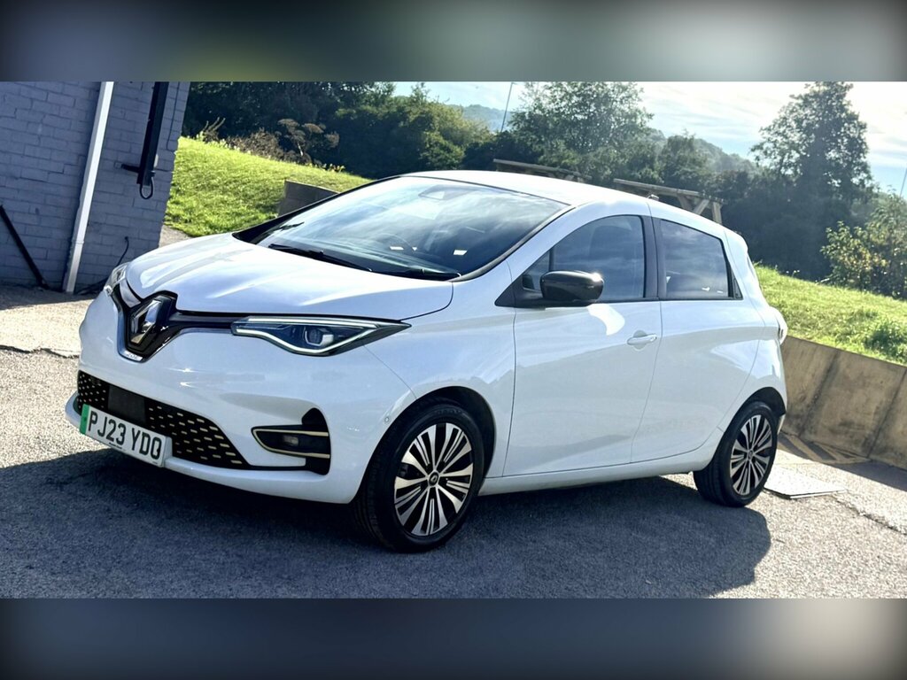 Renault Zoe R135 Ev50 52Kwh Techno Boost Charge White #4