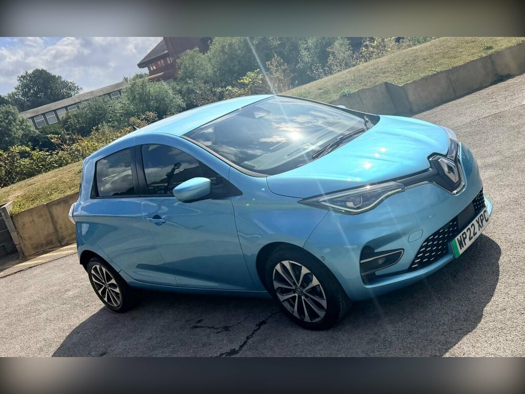 Renault Zoe R135 Ev50 52Kwh Gt Line Rapid Charge Blue #3