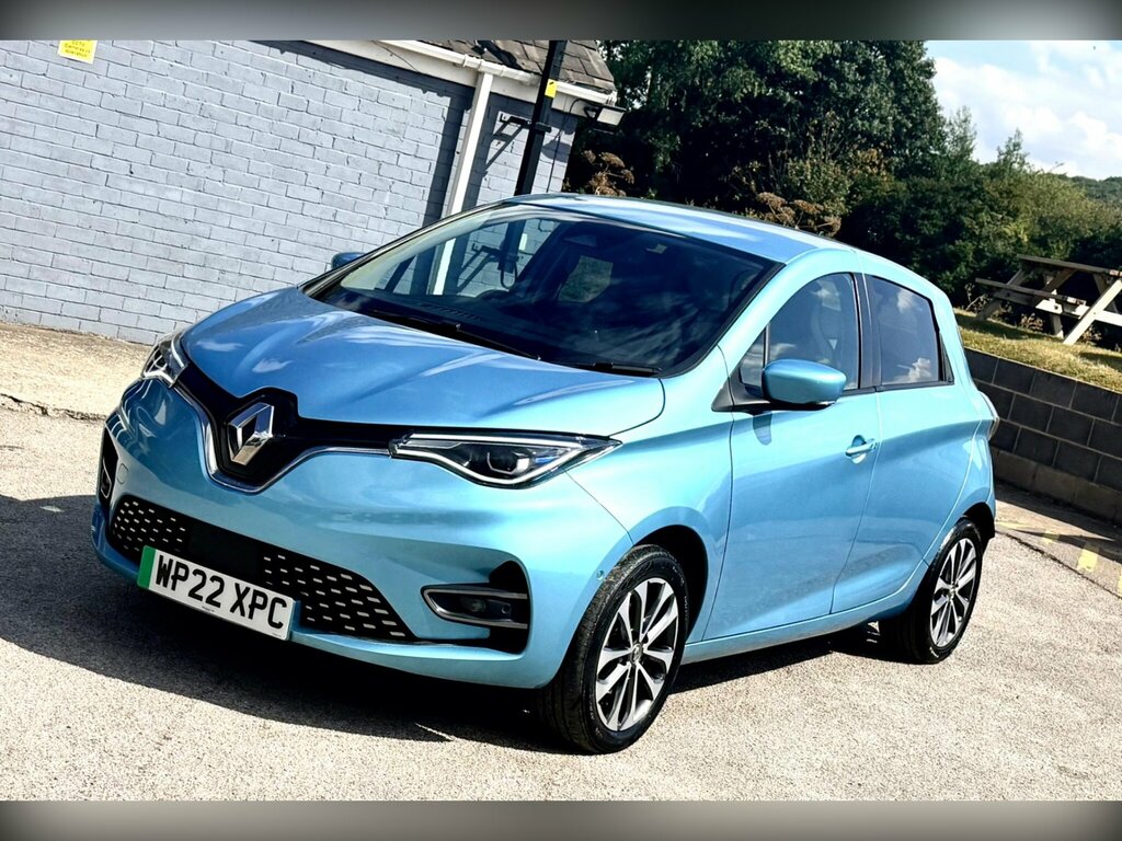 Renault Zoe R135 Ev50 52Kwh Gt Line Rapid Charge Blue #2