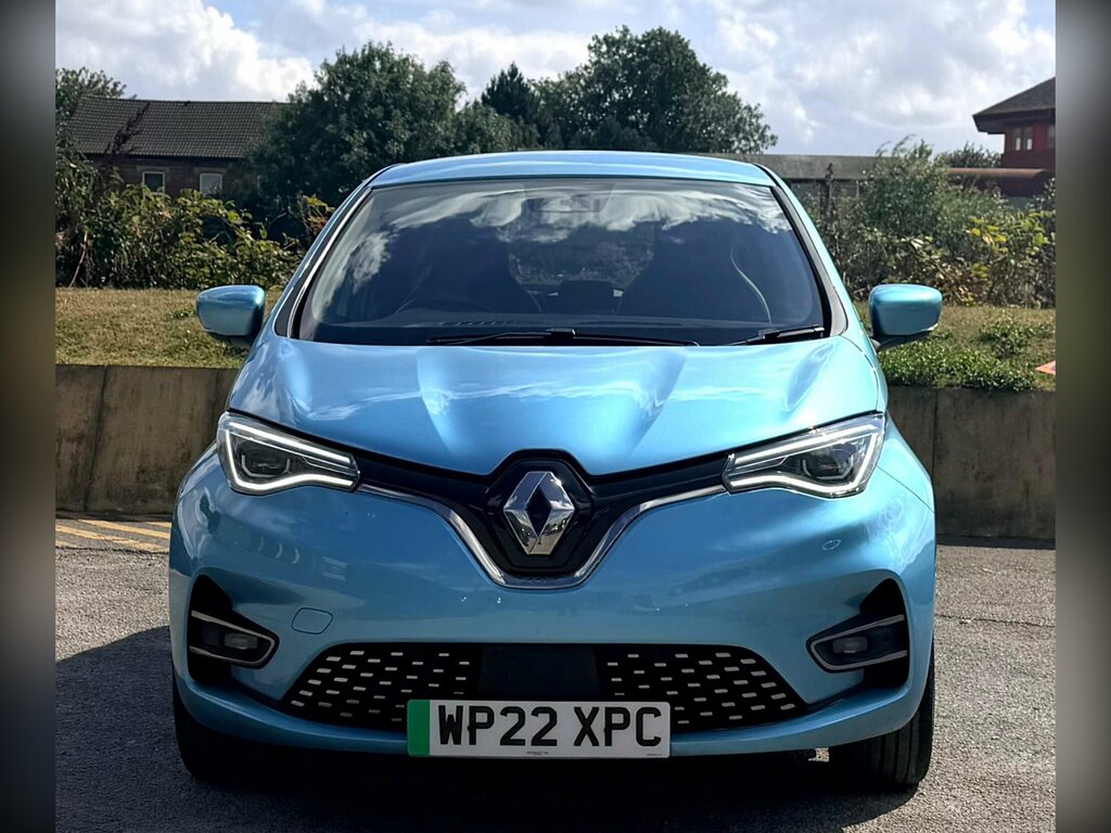 Renault Zoe R135 Ev50 52Kwh Gt Line Rapid Charge Blue #4