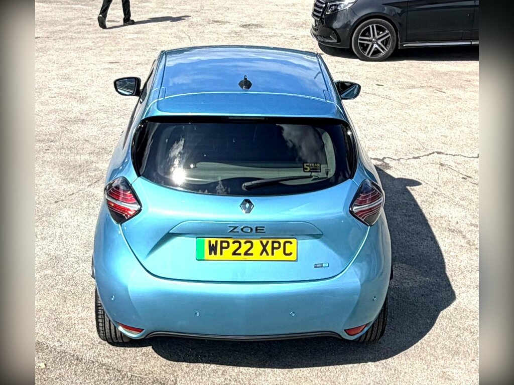 Renault Zoe R135 Ev50 52Kwh Gt Line Rapid Charge Blue #5