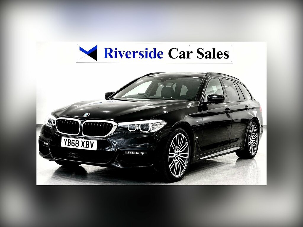 BMW 5 Series 2.0 520D M Sport Touring Euro 6 Ss Black