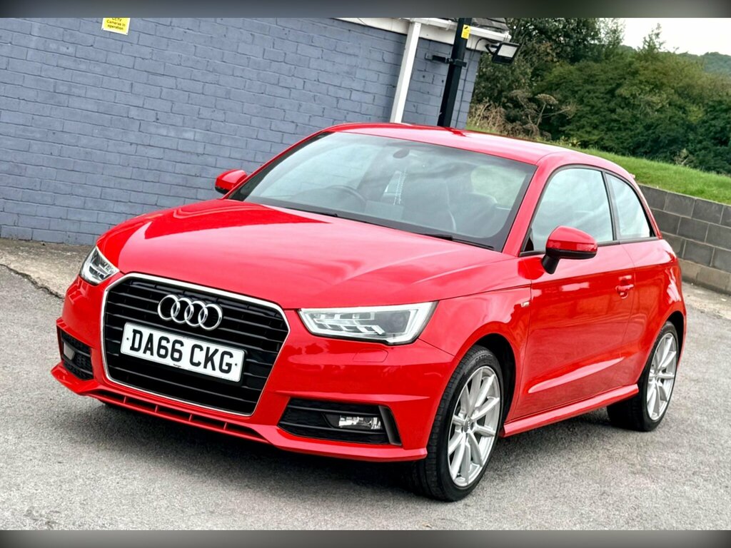 Audi A1 1.6 Tdi S Line Euro 6 Ss Red #2