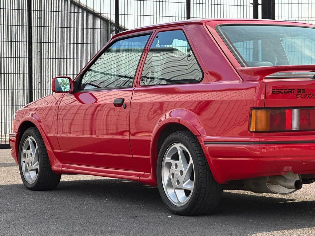 Ford Escort 1.6 Turbo Rs Red #6