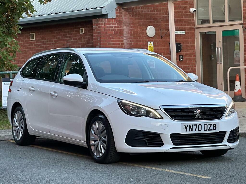 Peugeot 308 SW 1.5 Bluehdi Allure Euro 6 S S White