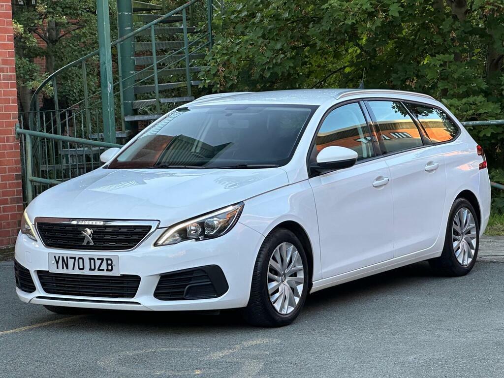 Peugeot 308 SW 1.5 Bluehdi Allure Euro 6 S S White #2