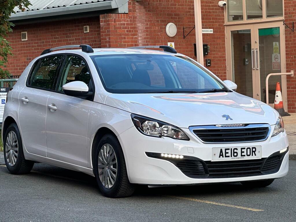 Peugeot 308 1.6 Bluehdi Allure Hatchback White