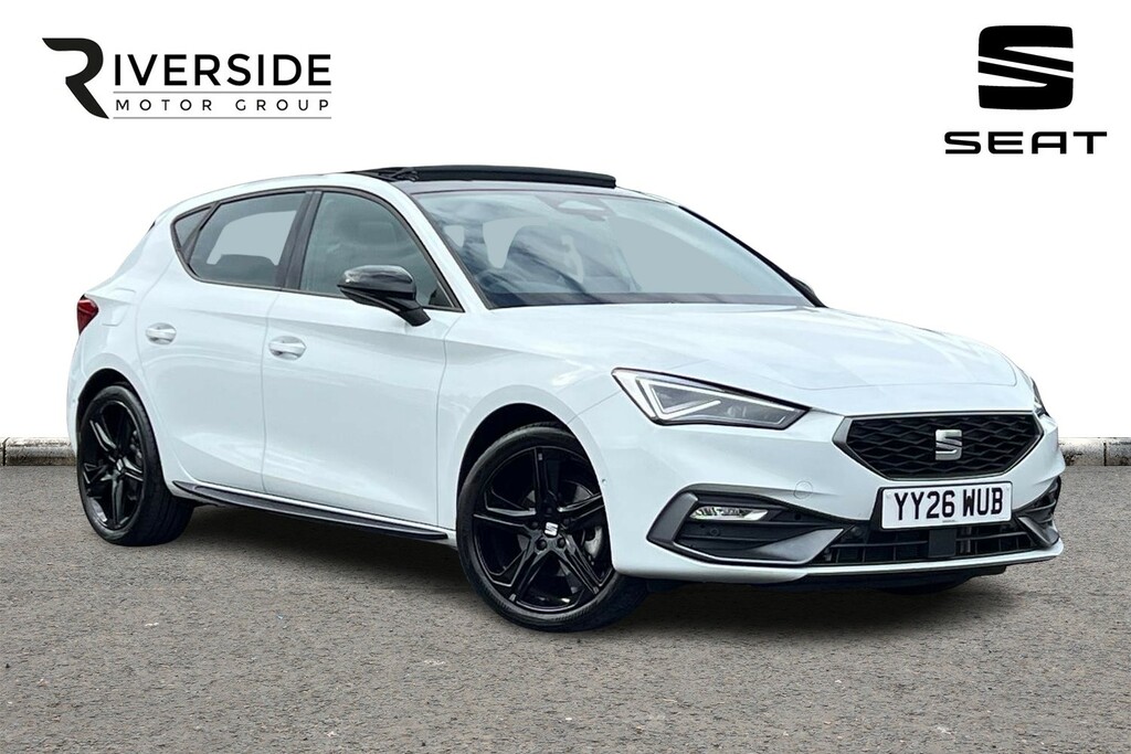 Seat Leon 1.5 Etsi 150 Fr Black Edition Dsg Dap White