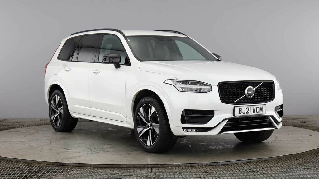 Volvo XC90 R-design, B5 Awd Mild Hybrid, Seven Individual Sea White