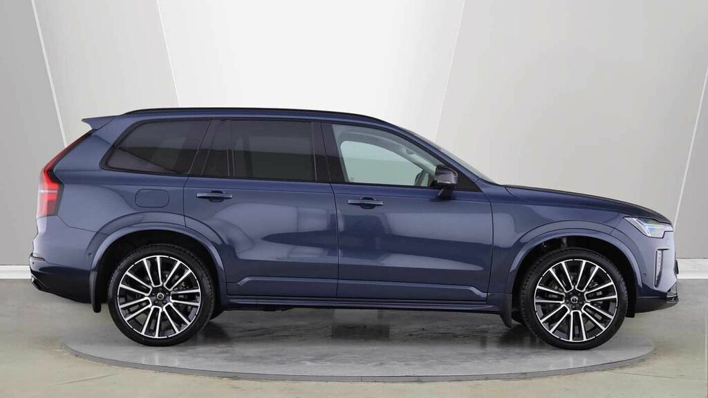Volvo XC90 Ultra Bright T8 Awd Plug-in Hybrid Blond Leather D Blue #6