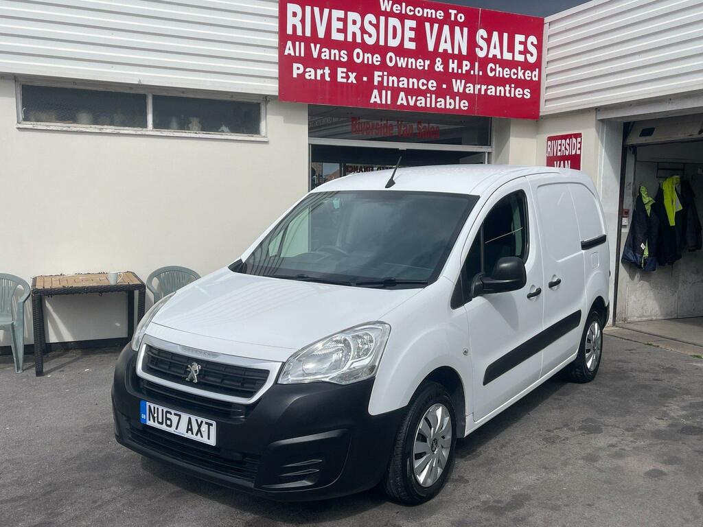 Peugeot Partner Panel Van White #3