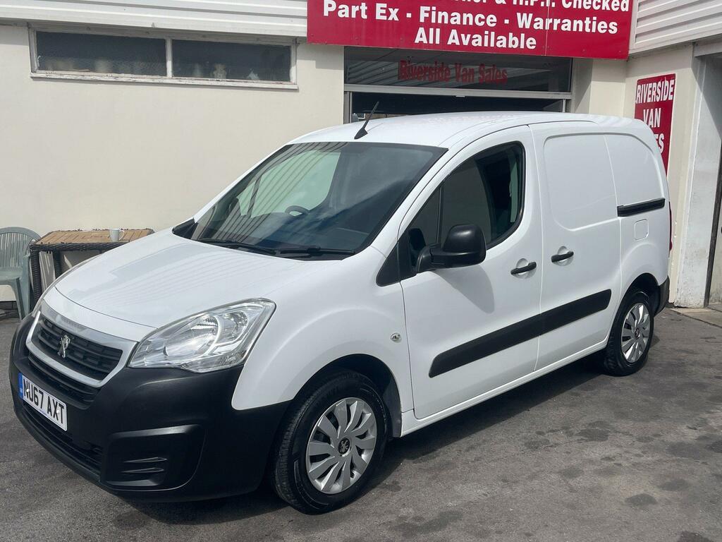 Peugeot Partner Panel Van White #2