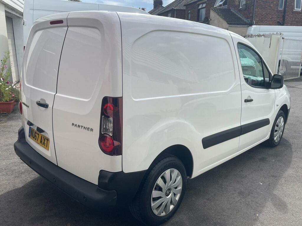 Peugeot Partner Panel Van White #7
