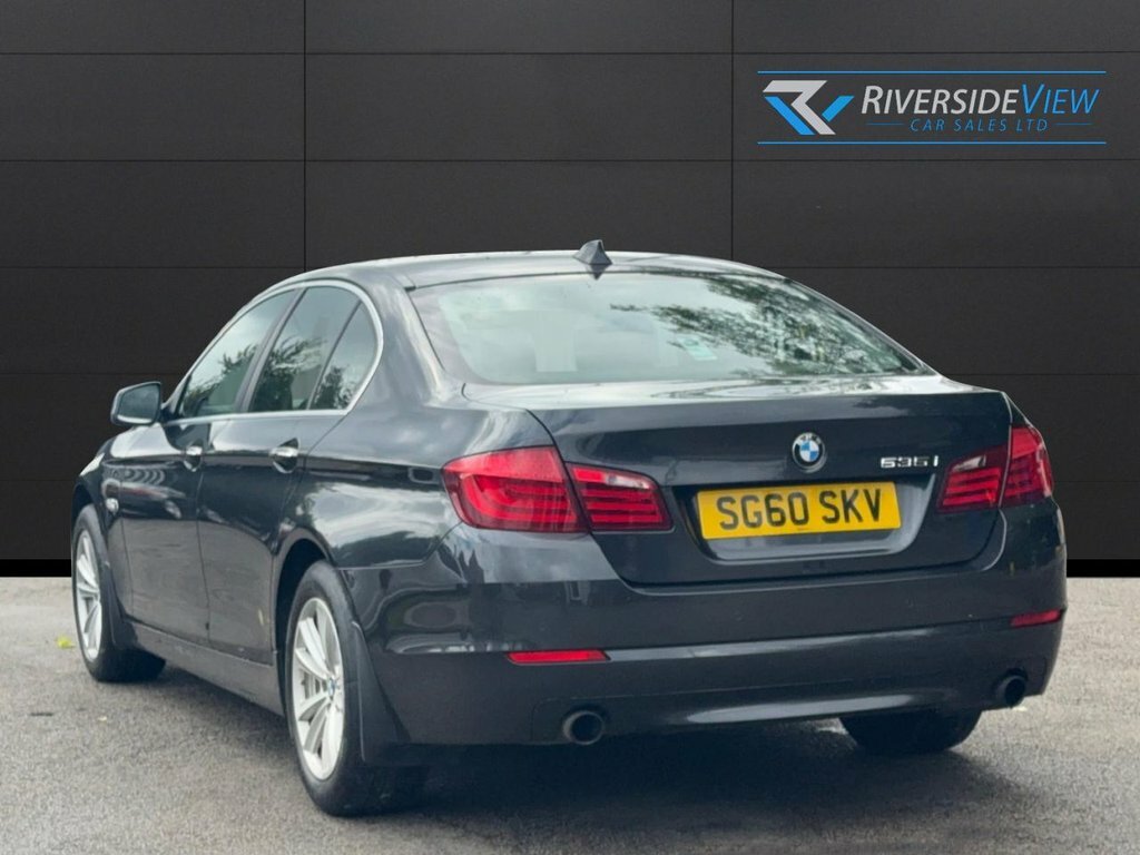 BMW 5 Series Se Black #6