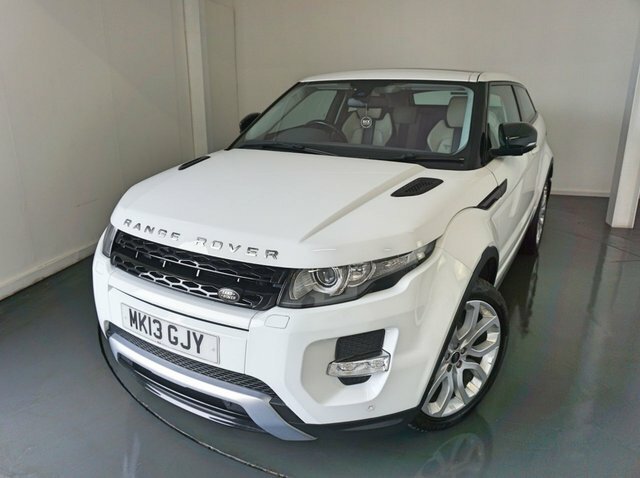 Land Rover Range Rover Evoque Sd4 Dynamic Coupe MK13GJY White