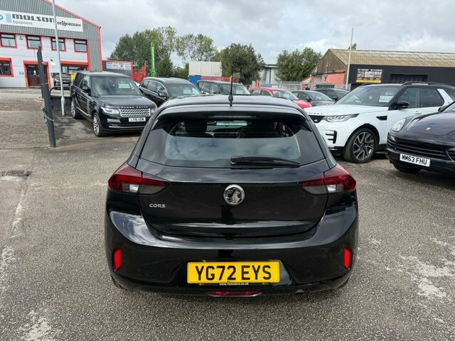 Vauxhall Corsa Design Hatchback YG72EYS Black #6