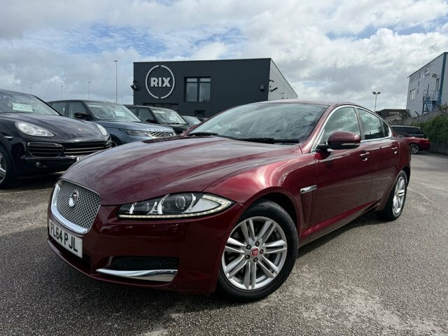 Jaguar XF Luxury Saloon Red #2