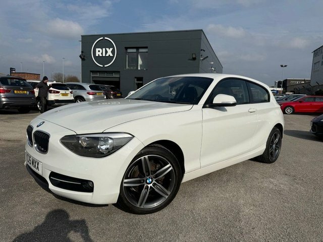 BMW 1 Series 1.6 116I Sport Hatchback Euro 6 White #2