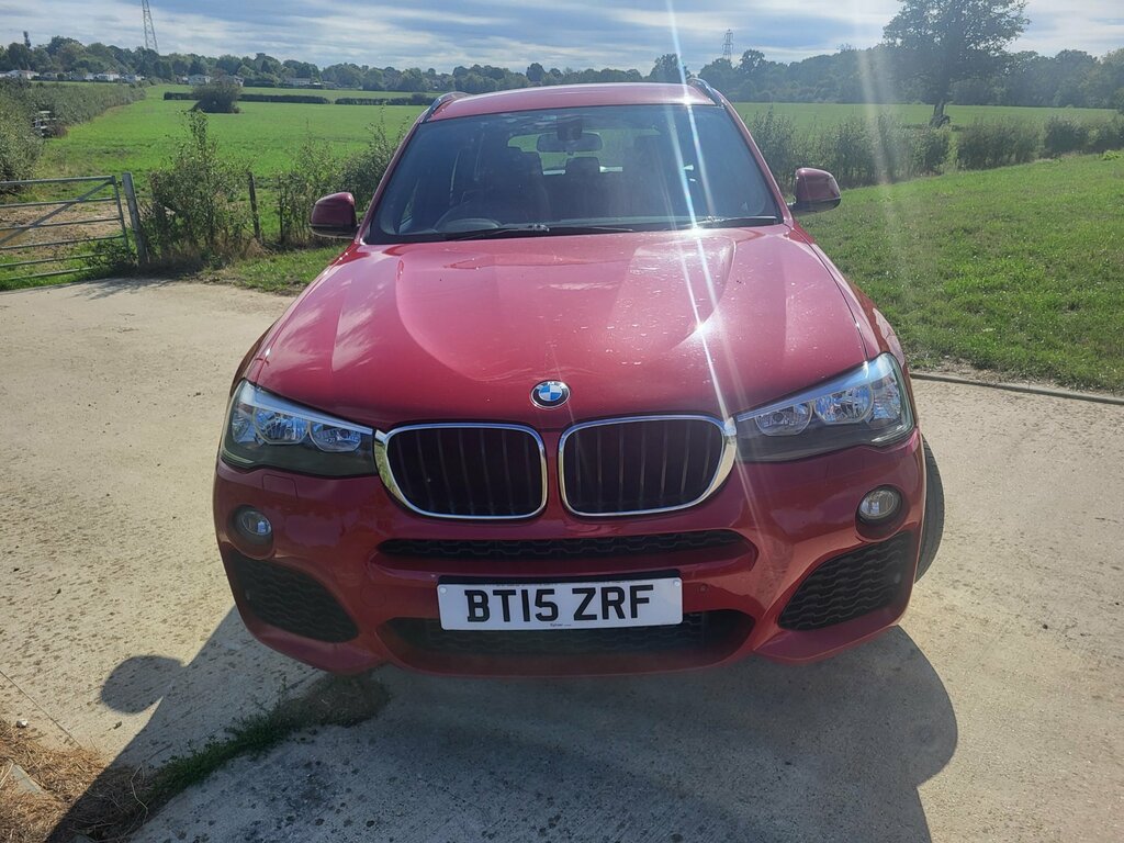 BMW X3 2.0 20D M Sport Suv Xdrive Euro 6 Red #2