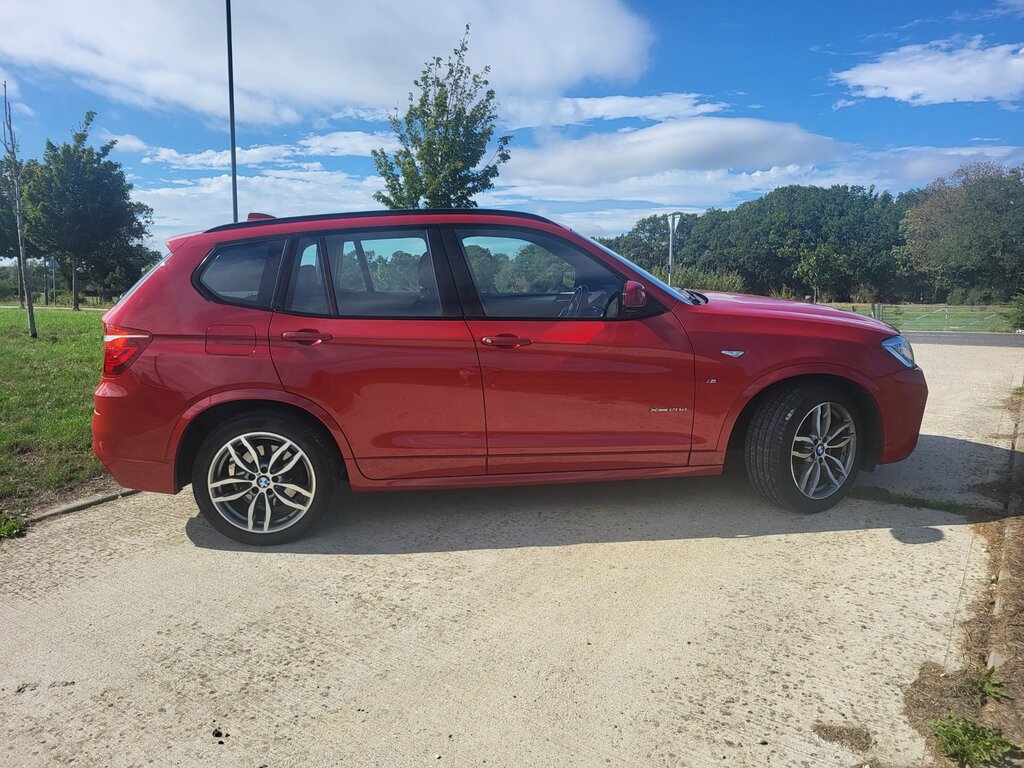 BMW X3 2.0 20D M Sport Suv Xdrive Euro 6 Red #4