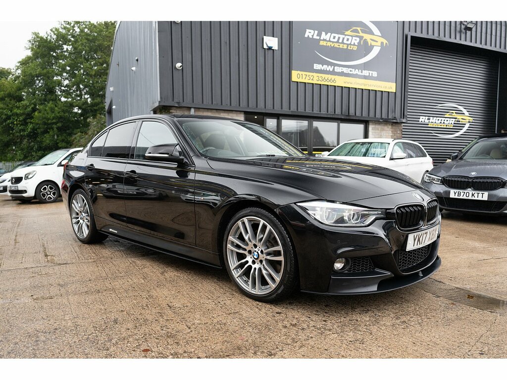 BMW 3 Series 335D M Sport YK17XBX Blue #3