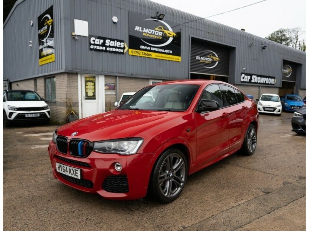 BMW X4 35D M Sport Red