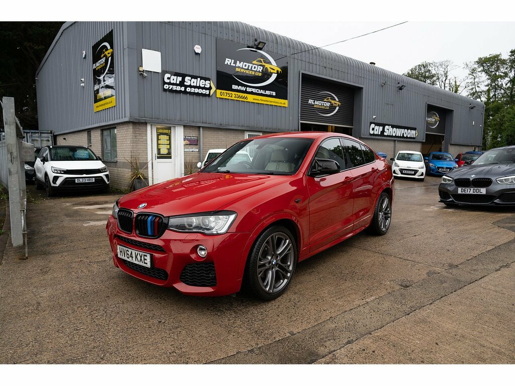 BMW X4 35D M Sport Red #6