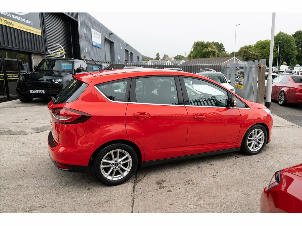 Ford C-Max 1.0 Ecoboost 125 Zetec Navigation White #13